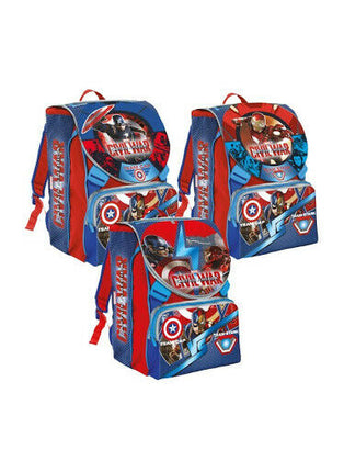 Plecak szkolny Captain America Siedem wymiennych grafik