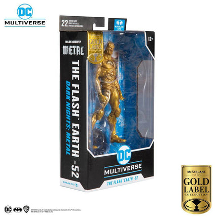 Red Death Gold Flash (Earth 52) (seria Gold Label) DC Multiverse Figurka 18 cm