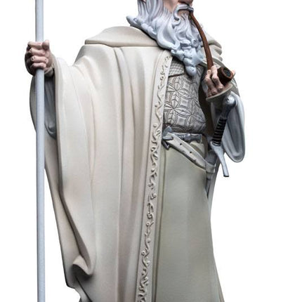 Gandalf biały ekskluzywny 18 cm władca pierścieni: dwie wieże mini epicka figurka winylowa